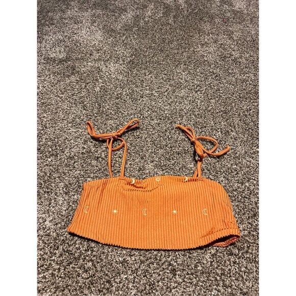 Desert Dreamer orange bikini top size medium C27-58 - Picture 1 of 3